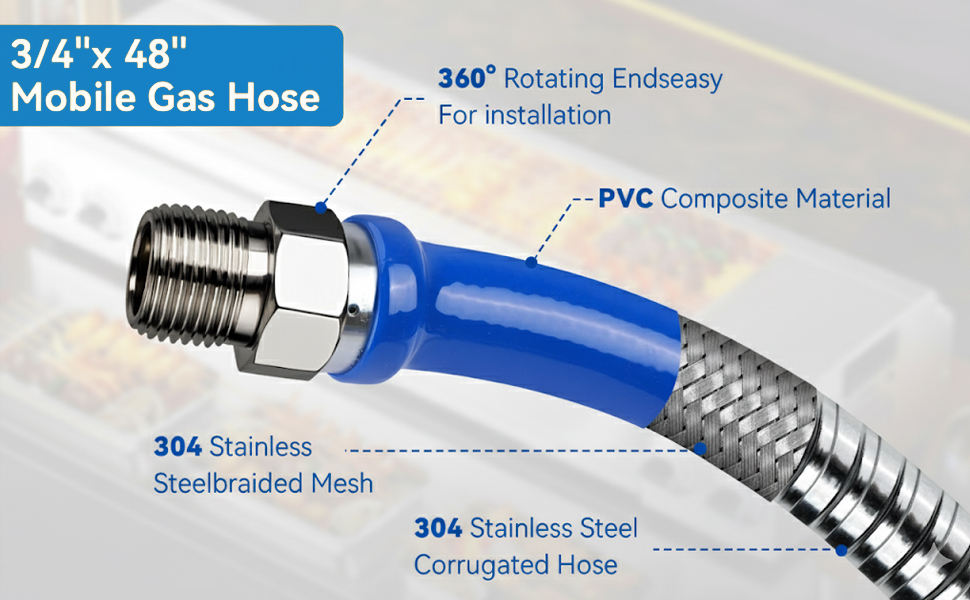Gas line hose A+ module 4